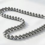 grey pearl necklace for women in pakistan by dango