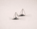 925 Silver Triangle Studs - Image 5