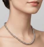Metallic Grey Pearl String - Image 2