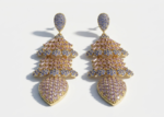 statement zircon earrings for women in pakistan