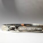 Zircon Stainless Steel Bangle for women in Pakistan by dango