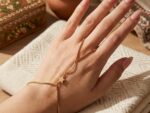 Chaand Tara gold plated stainless steel Hand Chain for women in Pakistan by dango
