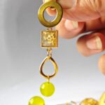 gold plated stainless steel ethnic earrings for women in pakistan by dango