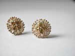 natural peridot 925 sterling silver stud earrings for women in pakistan by dango