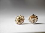 Natural Peridot Stud Earrings (925 Silver) - Image 3