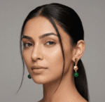 Jade Shell Dangle Earrings - Image 2