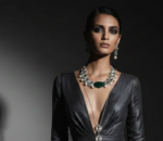 Green Agate Kundan Choker Set - Image 2