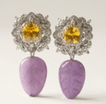 natural amethyst earrings for women in pakistan by dango