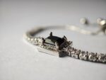black zircon adjustable bracelet for women in pakistan by dango