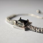 black zircon adjustable bracelet for women in pakistan by dango