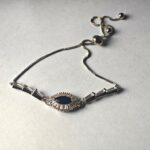 Black Zircon adjustable Bracelet for women in Pakistan by dango
