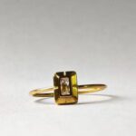 minimal gold plated ring pakistan