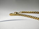 7mm Gold-Plated Stainless Steel Chain - Image 3