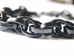 black links stainless steel bracelet for men in pakistan by dango