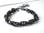 Noir Bold Link Bracelet - Image 3