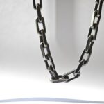 black stainless steel chain for men in pakistan by dango