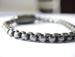 box chain stainless steel bracelet for men in pakistan by dango