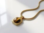 Natural Tiger Eye Gemstone Pendant for men and women in Pakistan by dango
