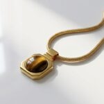 Natural Tiger Eye Gemstone Pendant for men and women in Pakistan by dango